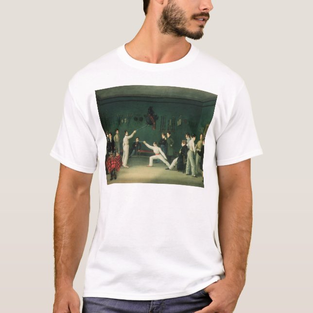 Camiseta Uma cena de cerco, 1827 (Frente)