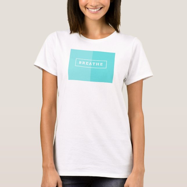 Camiseta Uma Chave de Relaxamento Superior (Frente)