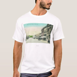 Camiseta Uma cidade de SceneRedwood da rua, CA