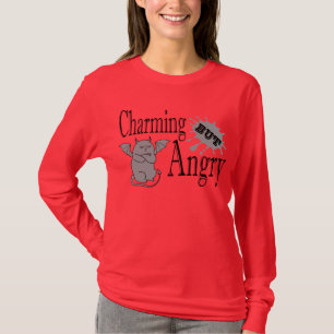 Camiseta Uma citação engraçada e encantadora do gato maldit