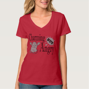 Camiseta Uma citação engraçada e encantadora do gato maldit
