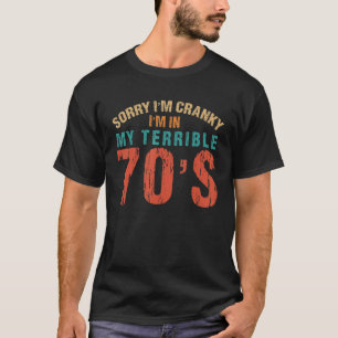 Camiseta Uma citação sarcástica, desculpe, estou irritada, 
