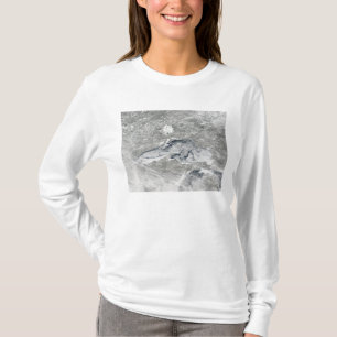 Camiseta Uma cobertura relativamente rara do gelo
