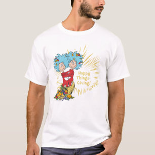 Camiseta Uma Coisa Duas Coisas Felizes.