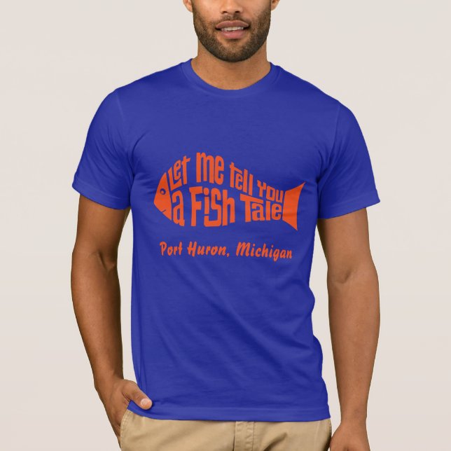 Camiseta Uma Comercialização De Peixes Personalizada (Frente)