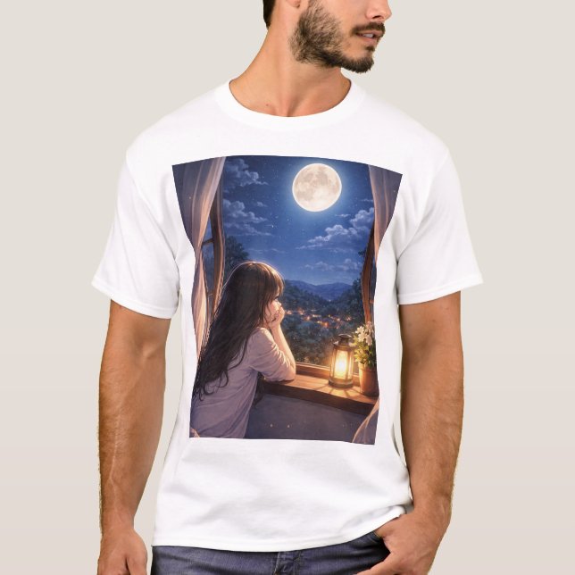 Camiseta Uma Conversa Silenciosa com o Céu (Frente)