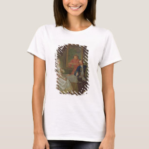Camiseta Uma conversação do comensal (um bebendo do homem