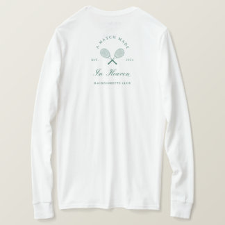 Camiseta Uma Correspondência Feita na Bachelorette do Céu