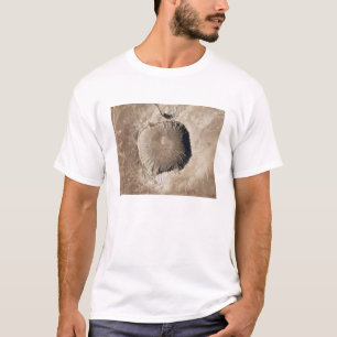 Camiseta Uma cratera do impacto do meteorito