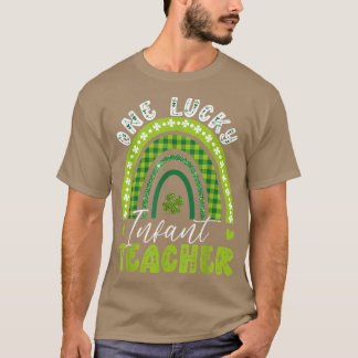 Camiseta Uma Criança Sortuda Professora Rua Arco-Íris Patri