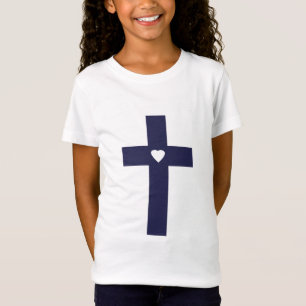 Camiseta Uma Cruz Com Amor Arte de Amor Sagrado