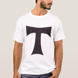 Camiseta Uma cruz tau Cruz de Santo António