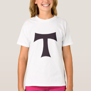 Camiseta Uma cruz tau Cruz de Santo António