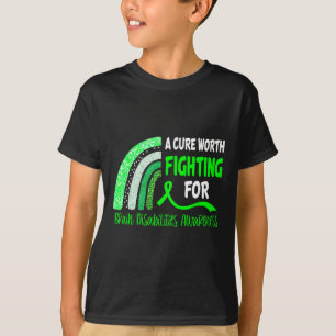 Camiseta Uma Cura Que Vale A Pena Lutar Por Deficiência Cer