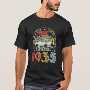 Camiseta Uma Da Kind Ltd Edição De 87 Anos Incrível Desde S