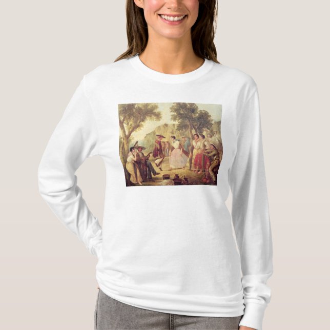 Camiseta Uma dança popular (Frente)
