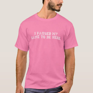 Camiseta Uma declaração humorística para fãs e amantes do e