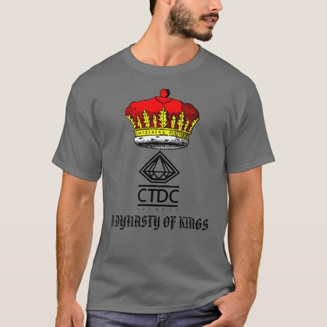 CAMISETA UMA DINASTIA T-SHIRT DE S DOS HOMENS DOS REIS (Frente)