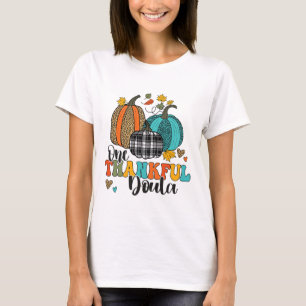 Camiseta Uma Doula Parteira Enfermeira de Parto Agradecida