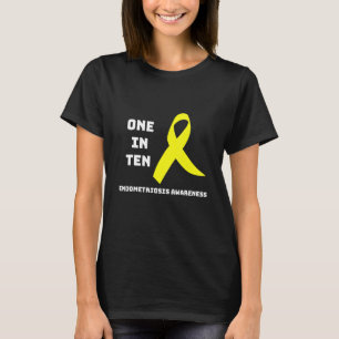 Camiseta Uma Em Cada Dez Sensibilização Para A Endometriose