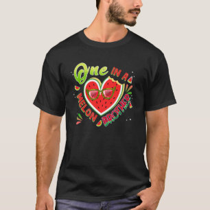 Camiseta Uma Em Uma Família Melon Brother Correspondendo Me
