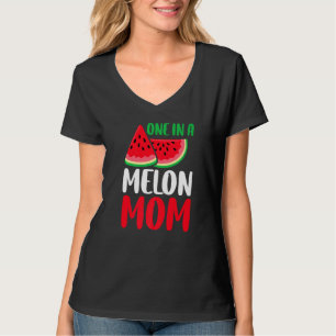 Camiseta Uma Em Uma Família Melon Mãe Melancia Corresponden