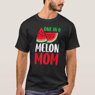 Camiseta Uma Em Uma Família Melon Mãe Melancia Corresponden