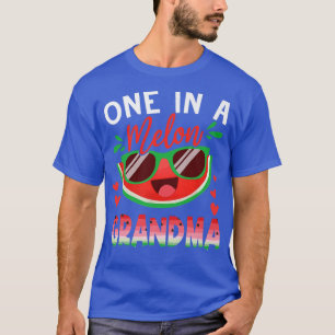 Camiseta Uma Em Uma Família Melon Vovó Melão Que Correspond