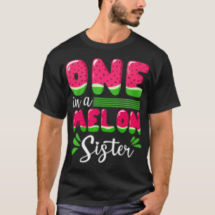 Camiseta Uma Em Uma Fruta De Verão De Melão Irmã Amor