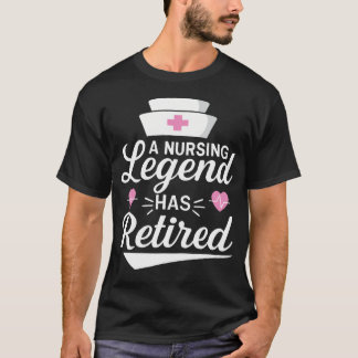 Camiseta Uma Enfermagem Tem Aposentadoria De Enfermeira Apo