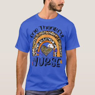 Camiseta Uma Enfermeira Agradável, Ação de Graças, "Heart L