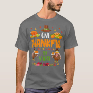 Camiseta Uma Enfermeira da UTI Fall Autumn, Ação de Graças