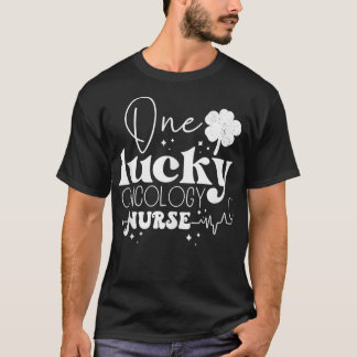 Camiseta Uma Enfermeira De Oncologia Sortuda Esmaga Engraça