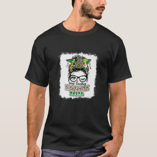 Camiseta Uma Enfermeira De Transplante Sortudo Uma Enfermei