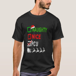 Camiseta Uma Enfermeira Doida da PCU Enfermeira Santa Hat n