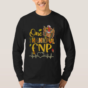 Camiseta Uma Enfermeira Fnp Agradável Turquia Stethoscope T