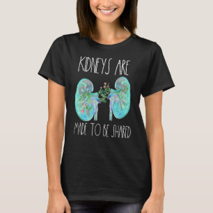 Camiseta Uma Enfermeira Nefrologia Doadora do Transplante R