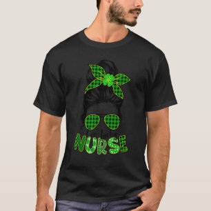 Camiseta Uma Enfermeira Sortuda St Patrick S Day Coque Desa