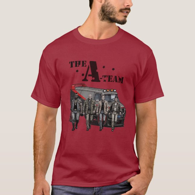 Camiseta Uma equipe andando (Frente)