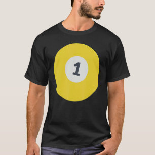 Camiseta Uma Equipe Número 1 Piscina de Bilhetes de Bola Am