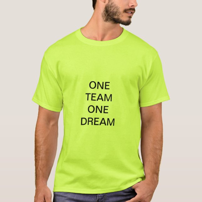 CAMISETA UMA EQUIPE UM SONHO (Frente)