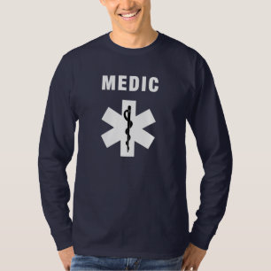 Camiseta Uma estrela do médico da vida