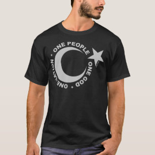 Camiseta Uma Estrela Ummah e Crescente