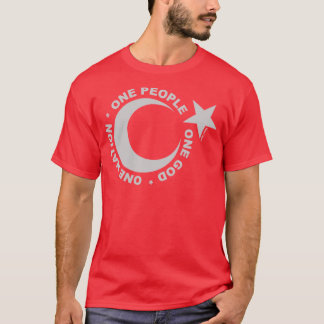 Camiseta Uma Estrela Ummah e Crescente