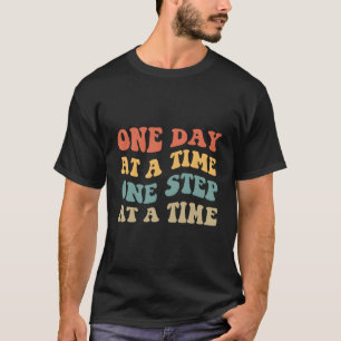 Camiseta Uma Etapa De Cada Vez 12 Etapas O Patrocinador De