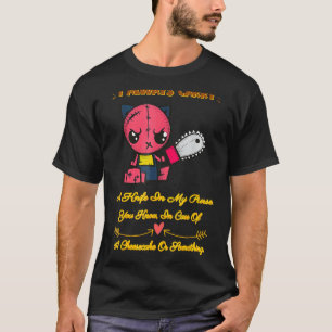 Camiseta Uma Faca Na Minha Bolsa Uma Citação De Sarcasmo De