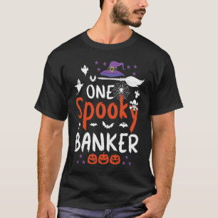 Camiseta Uma fantasia de bruxa de bruxaria de banqueiro ass