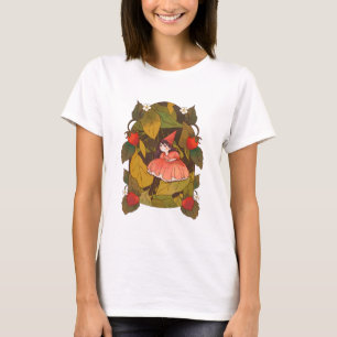 Camiseta Uma fantasia de fada de morango