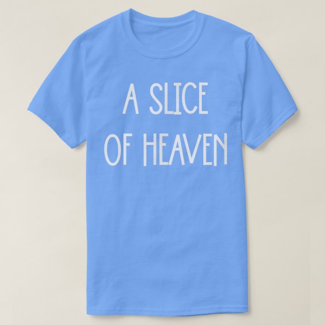 Camiseta Uma Fatia Do Céu (Frente do Design)