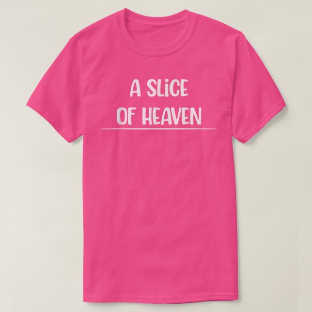 Camiseta Uma Fatia Do Céu (Frente do Design)